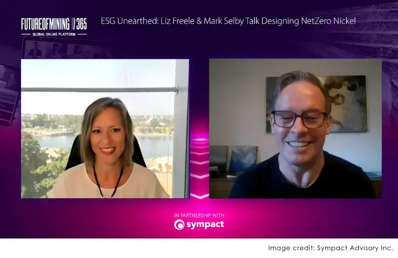 ESG Unearthed on Future of Mining 365 Liz Freele interviews Mark Selby (Canada Nickel Company)